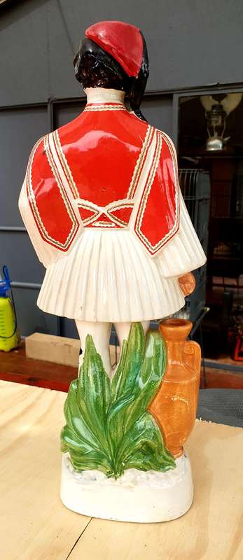 VINTAGE GREEK OUZO DECANTER FOR METAXA MADE IN ITALY 47 CM HIGH