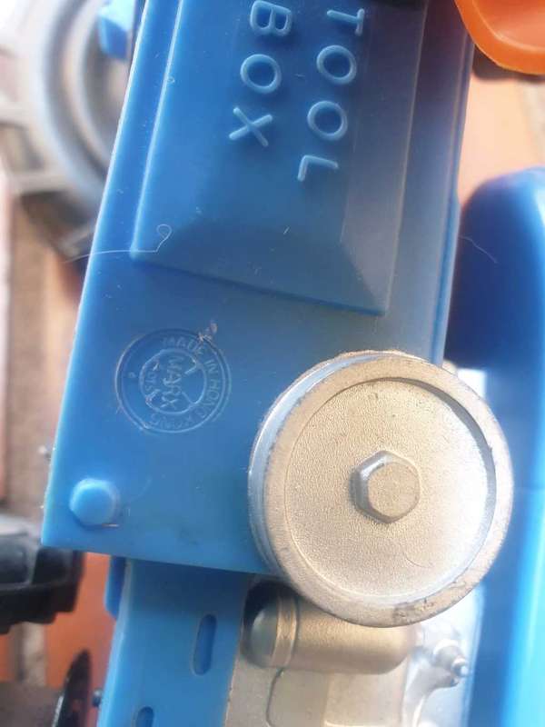 SCARCE MARX TOMMY TRICKY TRACTOR FROM 60`S 270 MM WORKING CONDITION