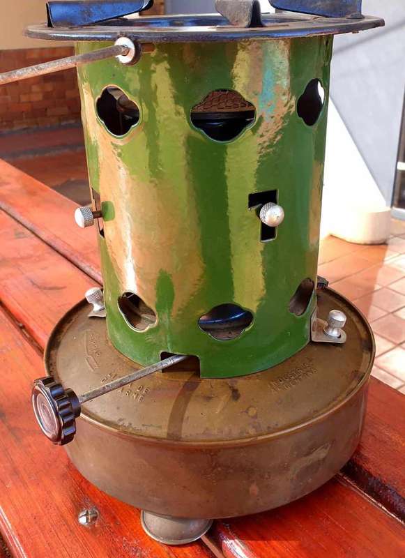 VINTAGE BROKSOL ARGENTINA KEROSENE COOKER HEATER STOVE