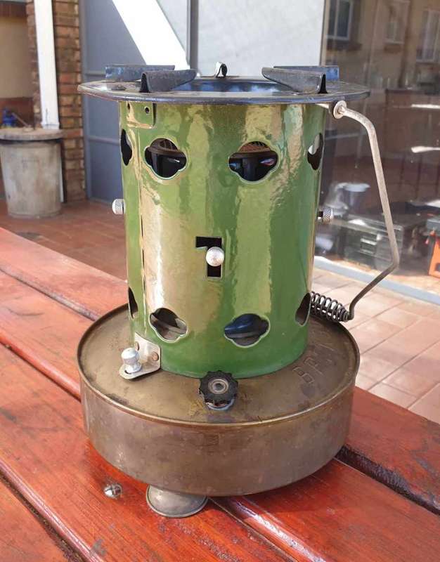 VINTAGE BROKSOL ARGENTINA KEROSENE COOKER HEATER STOVE