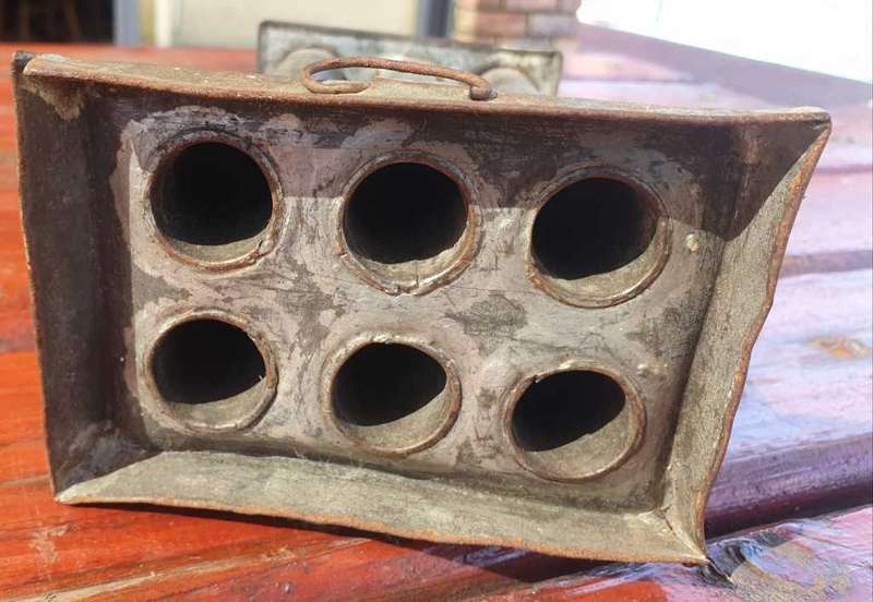 VERY OLD CANDLE MAKING MOULD 260 MM HIGH