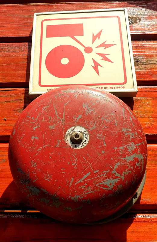 VINTAGE ORIGINAL FRIESLAND FIRE BELL 8 INCH