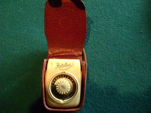 OLD ROTOLUX LIGHT METER