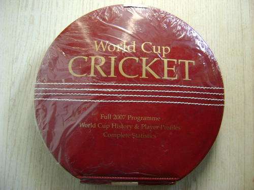 2007 WORLD CUP CRICKET HISTORY & PLAYER PROFILES STILL SEALED