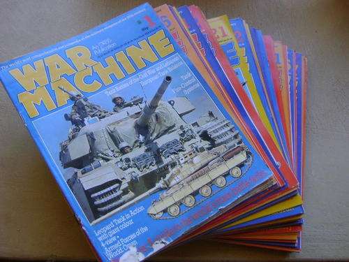 WAR MACHINE MAG'S 1983-1984 NO 1 - NO 60