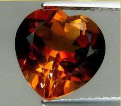 4.32Ct.RAVISHING! TOP IMPERIAL TOPAZ HEART