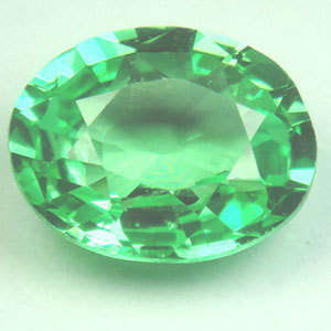 6.40Ct. RAREST VIVID GREEN EMERALD OVAL GEMSTONE