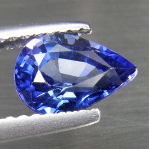 1.58 CT. PERFECT PEAR KASHMIR BLUE NATURAL SAPPHIRE
