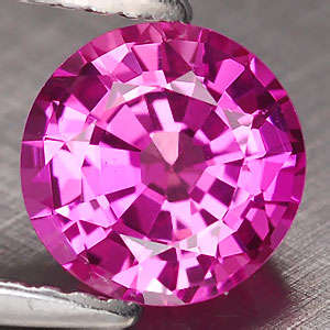1.80 CT. GRAND ROUND 6.8 MM. PINK SAPPHIRE