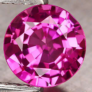1.22 CT. NICE ROUND 6.4 MM. PINK NATURAL SAPPHIRE