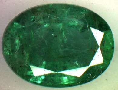 Natural 1.31ct Medium Green Emerald 8x6 Oval VVS MUSO MINE!!!