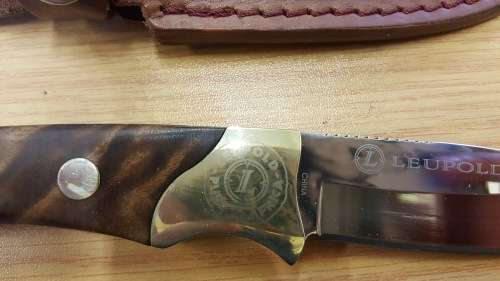 Leupoldt hunting knife