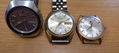 Vintage watches (Seiko,Roamer)