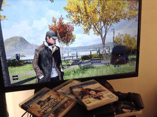 PS3 (320GB) with LED HDTV and Great Games