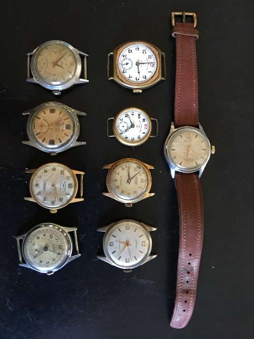 Swiss Vintage watch selection - Roamer Rotary etc