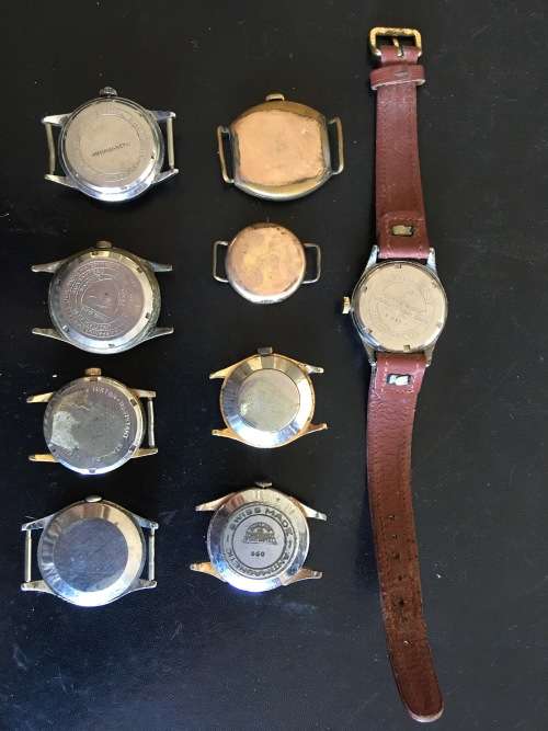 Swiss Vintage watch selection - Roamer Rotary etc