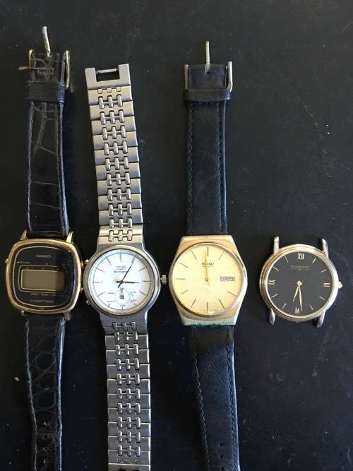 Japanese and Swiss quartz watches - spares