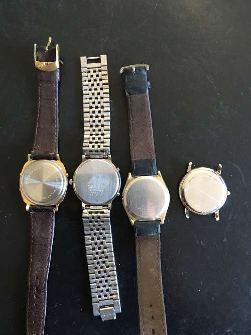 Japanese and Swiss quartz watches - spares