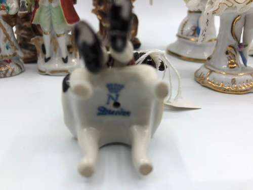 Magnificent Dresden porcelain figurines - no reserve