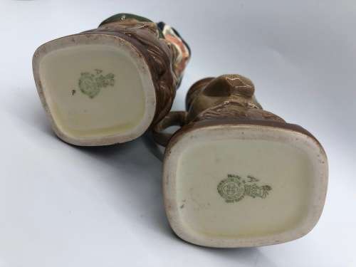 Royal Doulton Jugs Sairey Gamp & Capt Cuttle - perfect condition