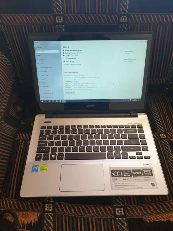 Acer Aspire V14 Touch | Core i7 4510U | 8GB Ram | 1000GB Hard Drive | Nvidia GeForce 840M 2GB GPU