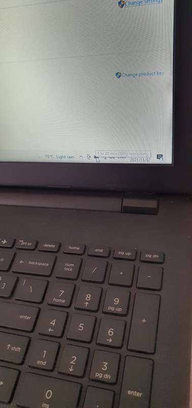 HP 15-RA011 - Intel Celeron N3060 1.6Ghz, 4Gb Ram, 500Gb Hdd, Windows 10 Home Single Language x64