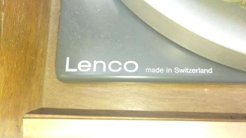 Lenco Vinal antique turn table.
