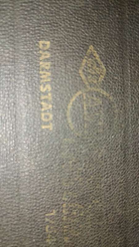 Vintage Sliding Ruler - Darmstadt