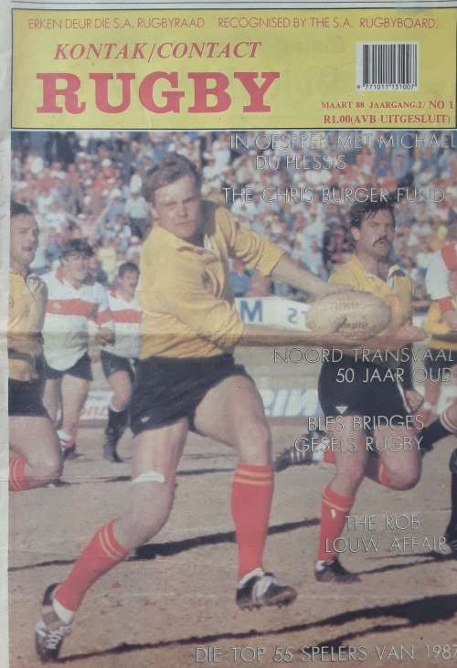 Kontak/Contact Rugby (Maart 1988)