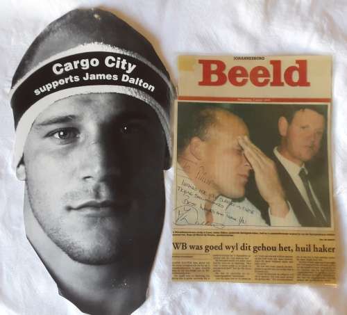 James Dalton Signed 1995 Rugby World Cup