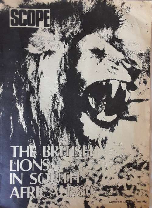 1980 British Lions in South Africa 1980 Supplement