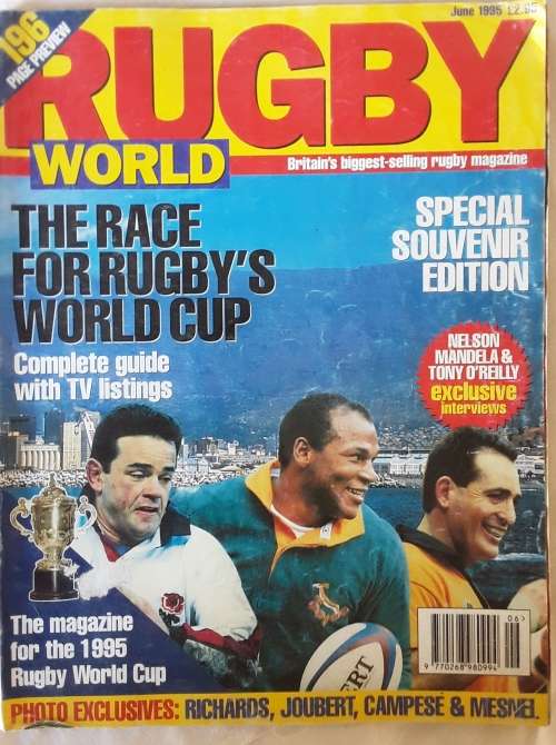 1995 Rugby World Cup 4 Publications