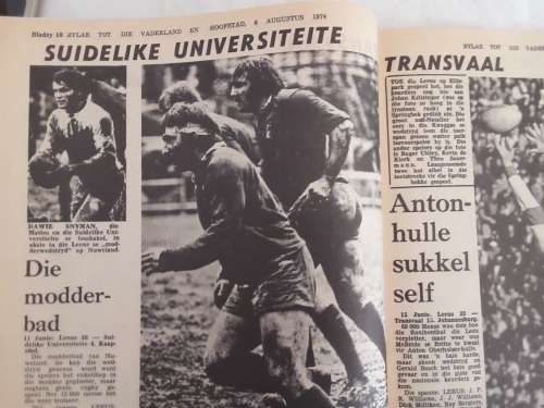 1974 British Lions Rugby Tour commemorative booklet