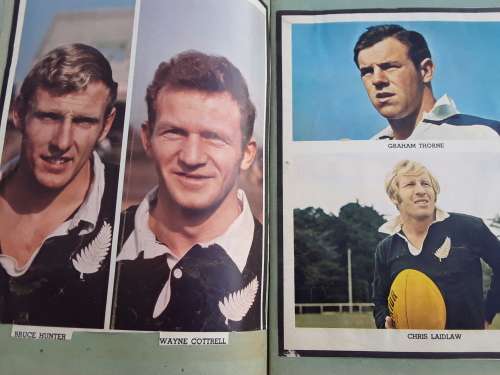 1970 All Black Rugby Tour to South Africa Scrapbook/Plakboek
