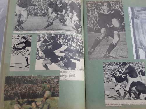 1970 All Black Rugby Tour to South Africa Scrapbook/Plakboek