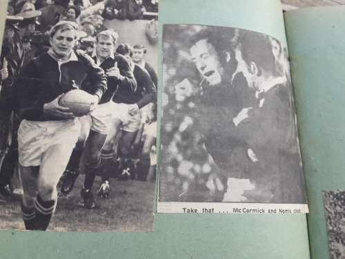 1970 All Black Rugby Tour to South Africa Scrapbook/Plakboek