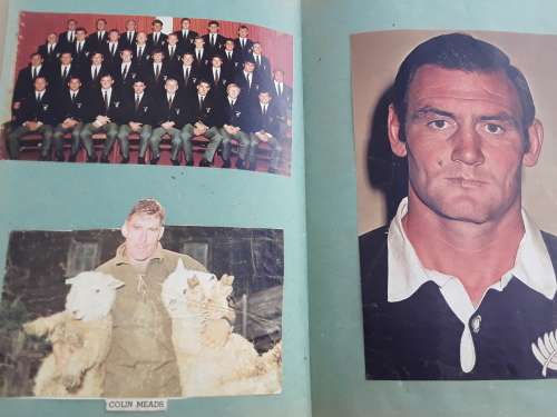 1970 All Black Rugby Tour to South Africa Scrapbook/Plakboek