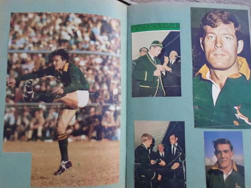1970 All Black Rugby Tour to South Africa Scrapbook/Plakboek