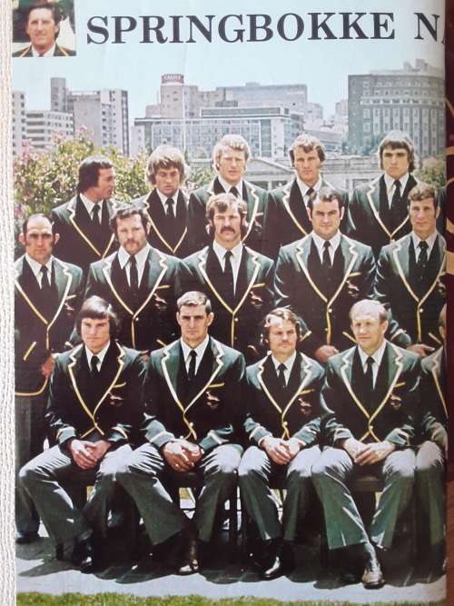 1974 Springbok Rugby Tour to France Scrapbook/Plakboek