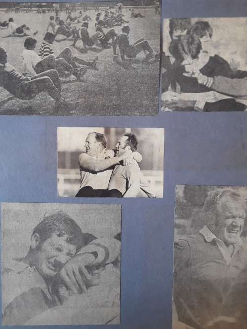 1974 Springbok Rugby Tour to France Scrapbook/Plakboek