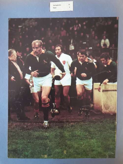 1974 Springbok Rugby Tour to France Scrapbook/Plakboek
