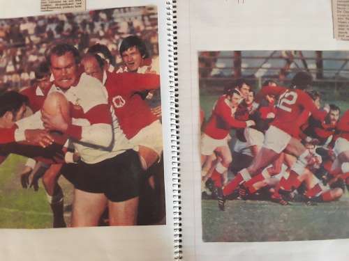 1976 South African Rugby Scrap Book
