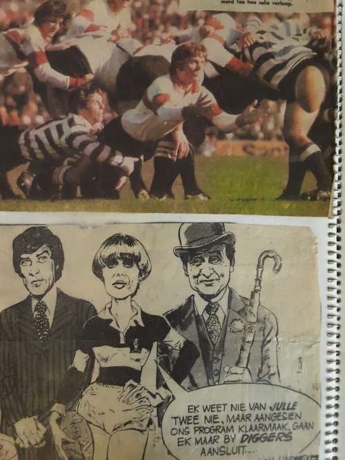 1976 South African Rugby Scrap Book