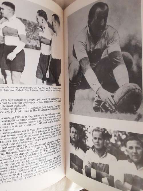 Springbok Autographs + Transvaal Rugbyvoetbal Unie 100 Jaar
