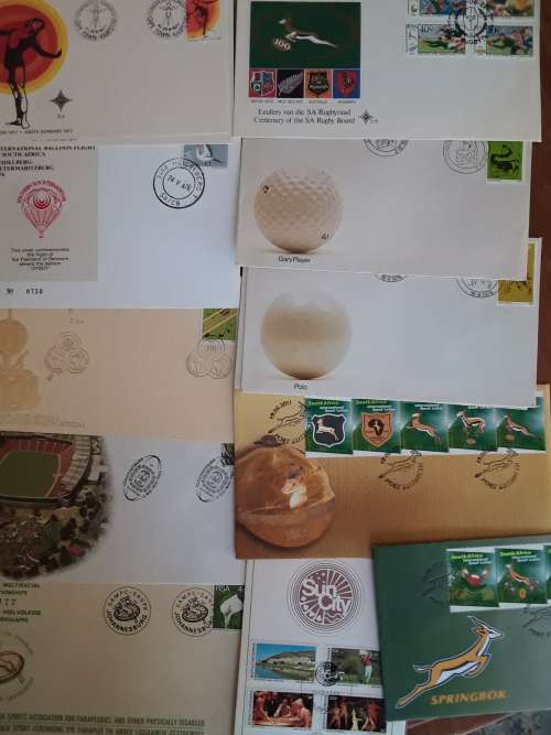 Large lot South Africa FDCs