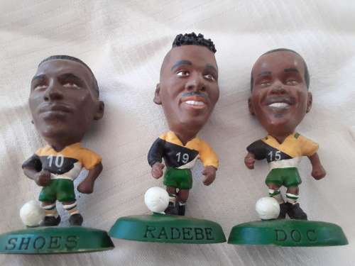 3 Bafana Bafana Figurines