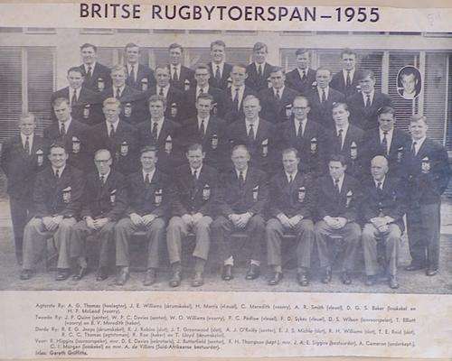1955-68 Rugby Teams Touring South Africa Album