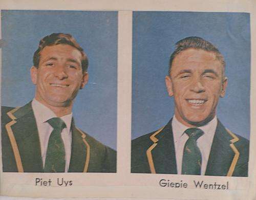 1955-71 Springbok teams Album