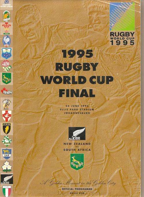 1995 Rugby World Cup Final Programme