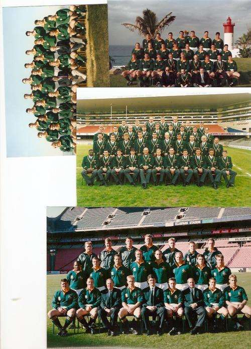 12 Photos of Springbok teams